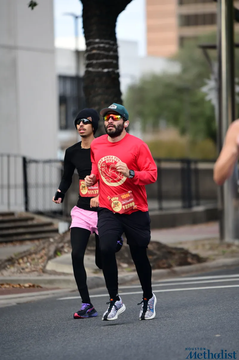 running